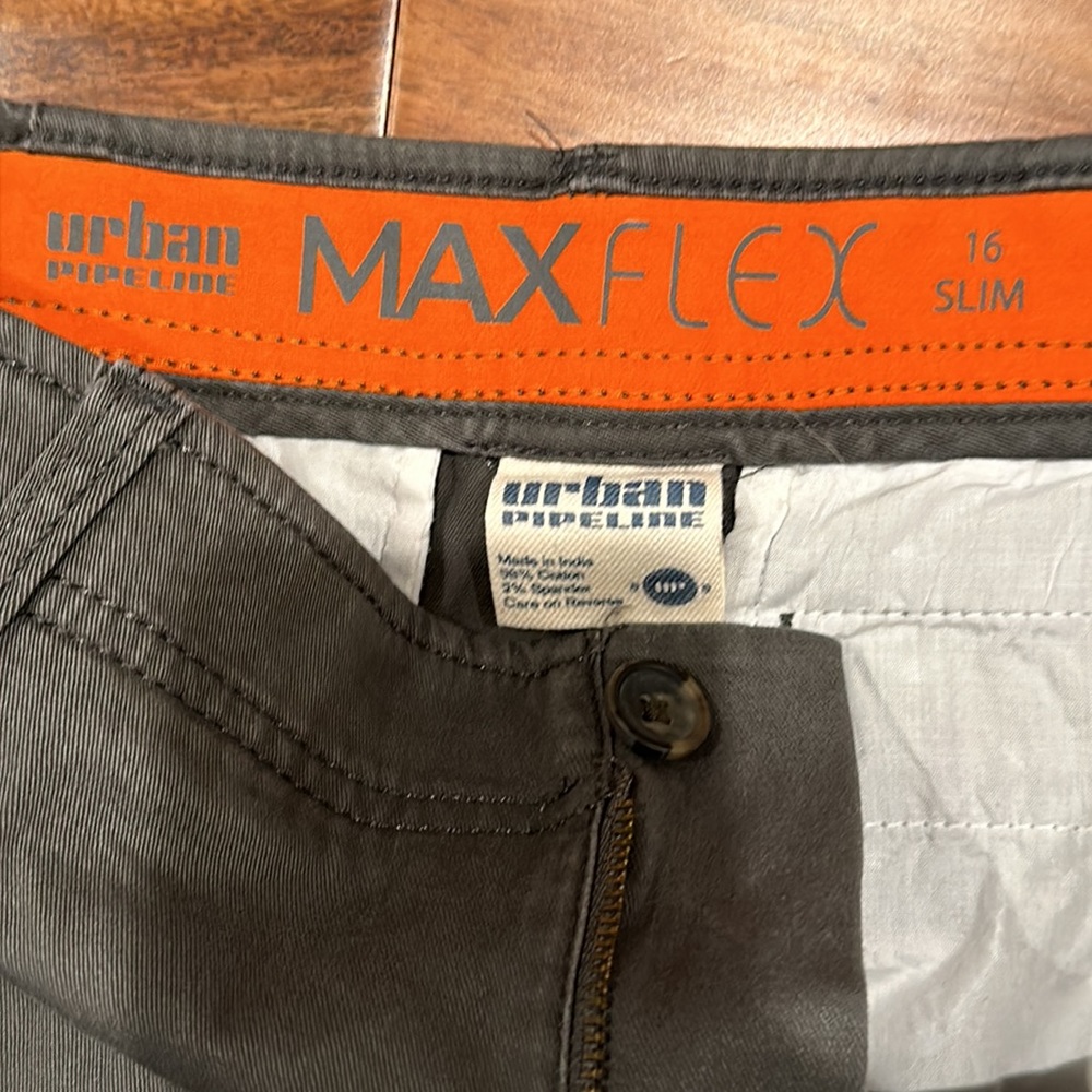 Boys Urban Pipeline Grey Pants - Picture 3 of 3